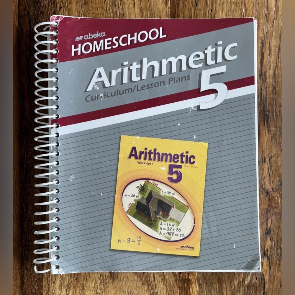 Abeka Arithmetic Grade 5 Curriculum Lesson Plans 5th Grade Fourth Edition